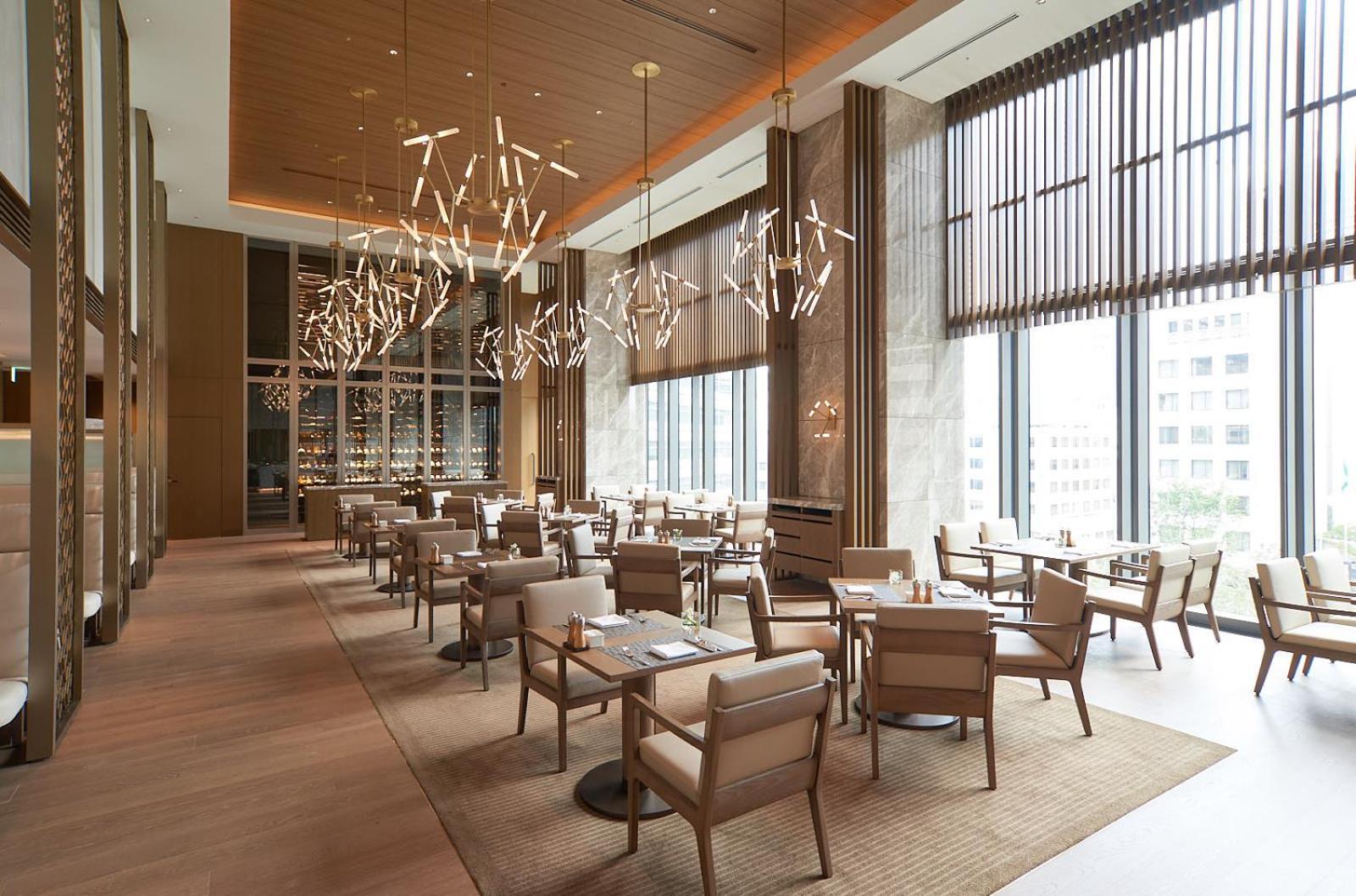 Отель The Okura Токио Экстерьер фото Restaurant
